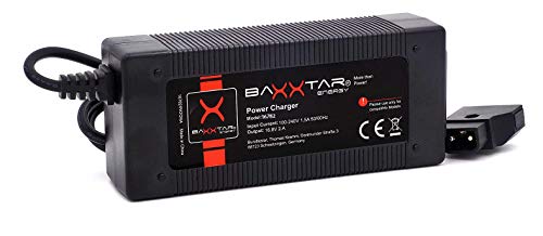 Baxxtar D-Tap Ladegerät Netzteil für V-Mount Akkus - Video Dauerlicht usw. von Baxxtar