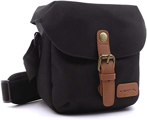 Baxxtar Louis Kameratasche kompatibel mit EOS RP R10 R50 R100 M50 4000D - Fujifilm X-M5 X-S10 X-S20 X-T3 X-T4 X-T5 X-T20 X-T30 X-T100 X-T200 - Coolpix B500 - Lumix DC-FZ1000 II FZ82 DMC-FZ300 von Baxxtar
