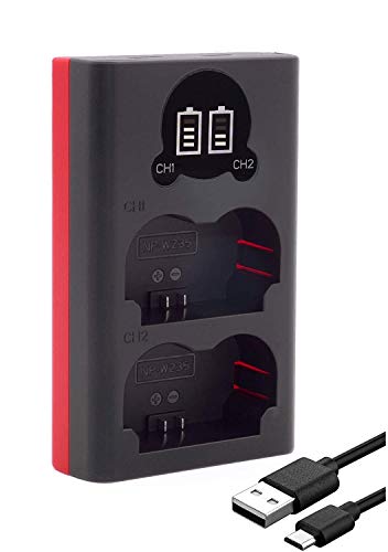 Baxxtar NP-W235 Akku Ladegerät 18882 - Mini Dual LCD - Eingang USB-C und MicroUSB - kompatibel mit Fujifilm GFX-50s II GFX-100S GFX-100S II GFX-100 II X-H2 X-H2s X-S20 X-T4 X-T5 Baxxtar NP-W235 Akku Ladegerät 18882 - Mini Dual LCD - Eingang USB-C und MicroUSB - kompatibel mit Fujifilm GFX-50s II GFX-100S GFX-100S II GFX-100 II X-H2 X-H2s X-S20 X-T4 X-T5 von Baxxtar