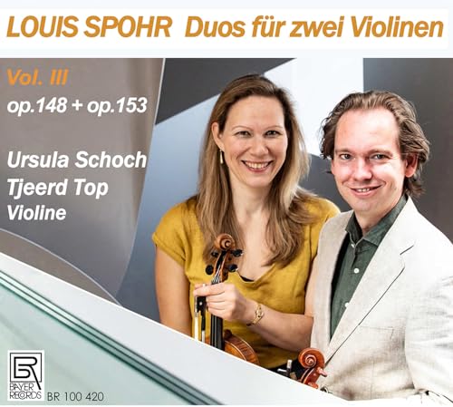 Louis Spohr: Duos für zwei Violinen Vol. III von Bayer Reco (Note 1 Musikvertrieb)