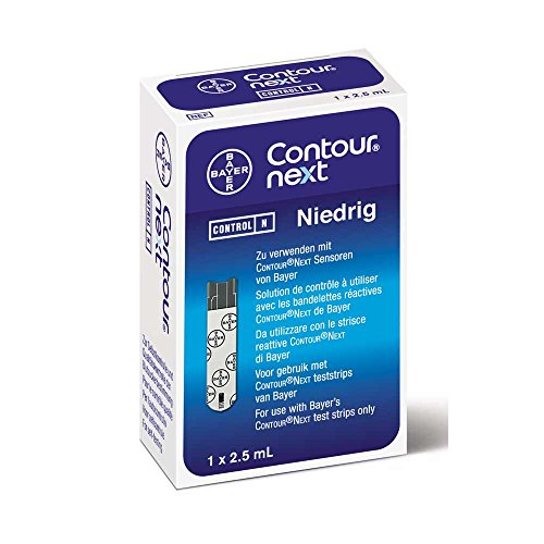 CONTOUR® NEXT Kontrolllösungen, Blutzuckermessgeräte, Lösung, niedrig 2,5ml von Bayer