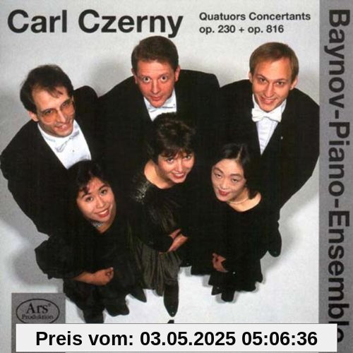 Quatuor Concertant op. 230 / Deuxieme Quatuor Concertant op. 816 von Baynov-Piano-Ensemble