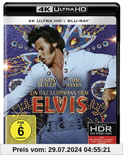 Elvis (4K Ultra HD) (+ Blu-ray 2D) von Baz Luhrmann