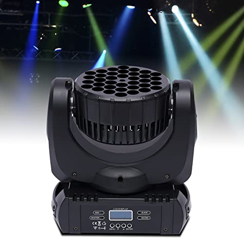 4 in1 LED Bühnenlicht LED Disco Licht Lichteffekt Bühnenbeleuchtung Partylicht Stroboskop Party Deko Licht 36x3W LED Moving Head Licht Mit Aufhängebügel von Bazargame