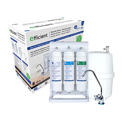 Efficient Haushalts-Umkehr-Osmose-Ausrüstung, 4 Stufen, einfache Installation und Wechsel der Filter, Platzierung unter der Arbeitsplatte, inkl. Filter, Membran, Postfilter, Bbagua. Efficient Haushalts-Umkehr-Osmose-Ausrüstung, 4 Stufen, einfache Installation und Wechsel der Filter, Platzierung unter der Arbeitsplatte, inkl. Filter, Membran, Postfilter, Bbagua. von Bbagua