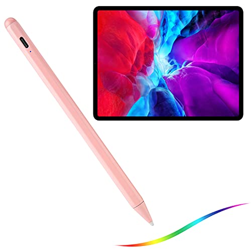 Eingabestift für iPad Pencil 9./8. Generation 10.2 Zoll, Palm Rejection 1.5 mm, austauschbare feine Spitze, kompatibel mit Apple Pencil für iPad Pen 10.2 Zoll 9./8. Zeichnen und Skizzieren, Rosa von Bbata