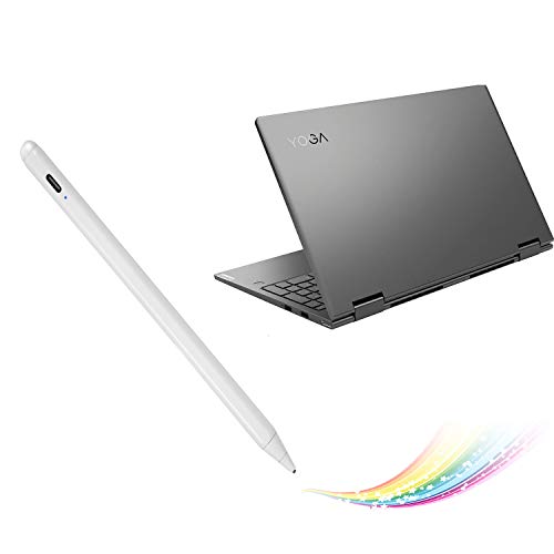 Stylus Pen für Lenovo Yoga C740 i7 FHD 35,6 cm (14 Zoll), Active Digital Pencil kompatibel mit Lenovo Yoga C740 14 Zoll Stylus Pen, gut zum Skizzieren und Zeichnen Stifte mit Touch Control und Typ C von Bbata