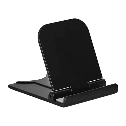 Bbbabeslk Klappbarer Tablet-Ständer – Tisch-Smartphone-Klapphalterungsständer | Klappbarer Smartphone-Halter | Tragbarer, Verstellbarer Tisch-Telefonständer für Reisen, Camping, Schlafzimmer von Bbbabeslk