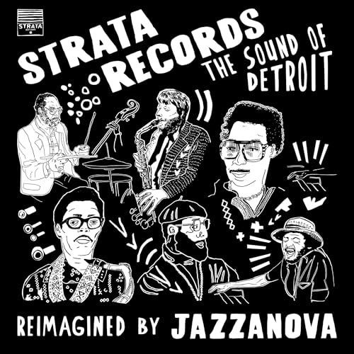 Strata Records - The Sound of Detroit - Reimagined By Jazzanova [Vinyl LP] von Bbe Music