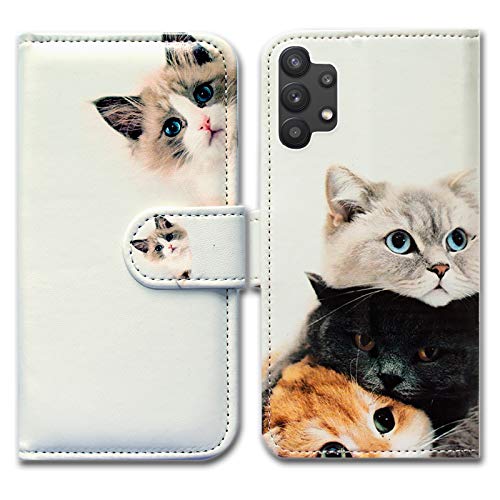 Bcov Schutzhülle für Galaxy A32 5G, niedliche braune Katze, Leder, Flip-Handyhülle mit Kartenschlitz, Ständer, für Samsung Galaxy A32 5G 2021 Bcov Schutzhülle für Galaxy A32 5G, niedliche braune Katze, Leder, Flip-Handyhülle mit Kartenschlitz, Ständer, für Samsung Galaxy A32 5G 2021 von Bcov