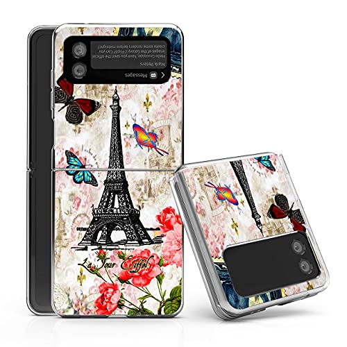 Bcov Schutzhülle für Galaxy Z Flip 3 5G, Motiv: Paris Tower Schmetterling, kratzfest, robust, stoßfest, für Samsung Galaxy Z Flip 3 5G Bcov Schutzhülle für Galaxy Z Flip 3 5G, Motiv: Paris Tower Schmetterling, kratzfest, robust, stoßfest, für Samsung Galaxy Z Flip 3 5G von Bcov