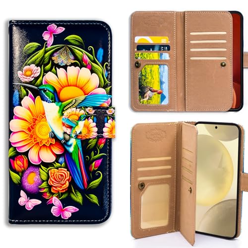 Bcov Schutzhülle für Moto G Stylus 2025, Kolibri, Schmetterling, Blumen, Multifunktions-Lederhülle, Brieftaschen-Schutzhülle mit mehreren Kartenfächern, Handschlaufe, für Motorola Moto G Stylus 2025 Bcov Schutzhülle für Moto G Stylus 2025, Kolibri, Schmetterling, Blumen, Multifunktions-Lederhülle, Brieftaschen-Schutzhülle mit mehreren Kartenfächern, Handschlaufe, für Motorola Moto G Stylus 2025 von Bcov