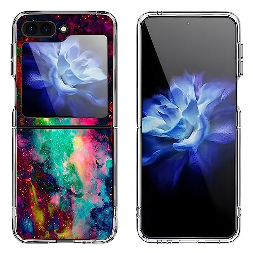 Bcov Schutzhülle für Samsung Galaxy Z Flip 5, buntes Universum, Himmel, kratzfest, solide Hartschale, Schutzhülle für Samsung Galaxy Z Flip 5 Bcov Schutzhülle für Samsung Galaxy Z Flip 5, buntes Universum, Himmel, kratzfest, solide Hartschale, Schutzhülle für Samsung Galaxy Z Flip 5 von Bcov