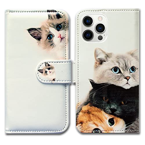 Bcov Schutzhülle für iPhone 14 Pro Max, niedliche braune Katze, Leder, Flip-Handyhülle mit Kartenschlitz, Ständer, für iPhone 14 Pro Max Bcov Schutzhülle für iPhone 14 Pro Max, niedliche braune Katze, Leder, Flip-Handyhülle mit Kartenschlitz, Ständer, für iPhone 14 Pro Max von Bcov