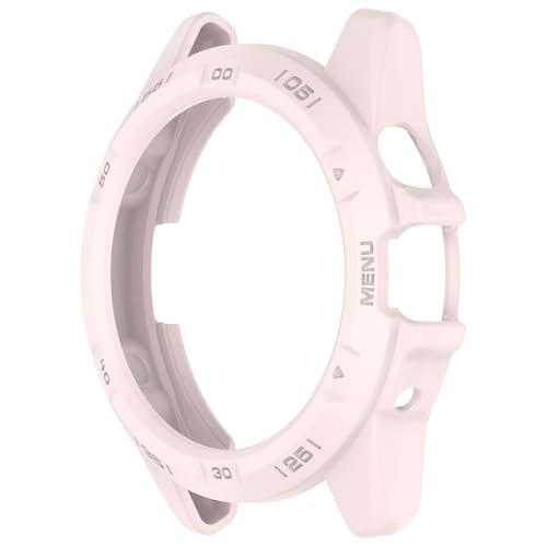 Bdsidy Hülle Kompatibel mit T-icwatch Atlas Smart Watch Gehäuse, Silikon Schützende für die stoßfeste und unzerbrechliche Schutzhülle für T-icwatch Atlas Smartwatch Zubehör (Rosa) von Bdsidy