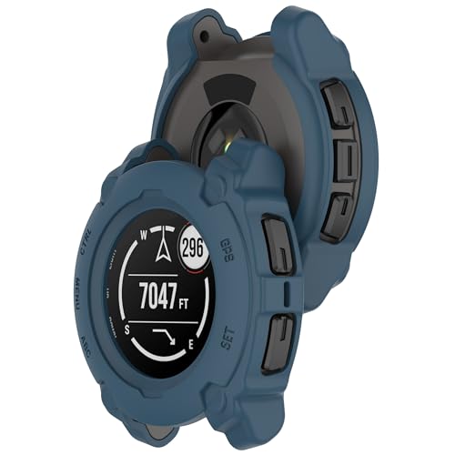 Bdsidy Hülle für Garmin Instinct E Gehäuse, Silikon Schützende für die stoßfeste und unzerbrechliche Schutzhülle für Instinct E 40mm 45mm Smartwatch Zubehör (2 Stück Blau, Garmin Instinct E 40mm) Bdsidy Hülle für Garmin Instinct E Gehäuse, Silikon Schützende für die stoßfeste und unzerbrechliche Schutzhülle für Instinct E 40mm 45mm Smartwatch Zubehör (2 Stück Blau, Garmin Instinct E 40mm) von Bdsidy