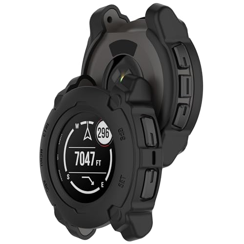 Bdsidy Hülle für Garmin Instinct E Gehäuse, Silikon Schützende für die stoßfeste und unzerbrechliche Schutzhülle für Instinct E 40mm 45mm Smartwatch Zubehör (2 Stück Schwarz, Garmin Instinct E 45mm) Bdsidy Hülle für Garmin Instinct E Gehäuse, Silikon Schützende für die stoßfeste und unzerbrechliche Schutzhülle für Instinct E 40mm 45mm Smartwatch Zubehör (2 Stück Schwarz, Garmin Instinct E 45mm) von Bdsidy