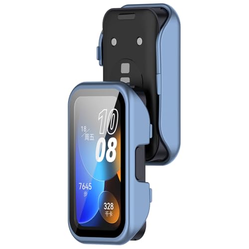 Bdsidy Hülle für Huawei Band 10 9 8 Schutzhülle Con Displayschutzfolie, Kratzfest Schutzfolie Bumper Gehäuse Ultradünne Stoßfeste Cover für Huawei Band 10 9 8 Smartwatch Zubehör (2 Stück Himmelblau) Bdsidy Hülle für Huawei Band 10 9 8 Schutzhülle Con Displayschutzfolie, Kratzfest Schutzfolie Bumper Gehäuse Ultradünne Stoßfeste Cover für Huawei Band 10 9 8 Smartwatch Zubehör (2 Stück Himmelblau) von Bdsidy