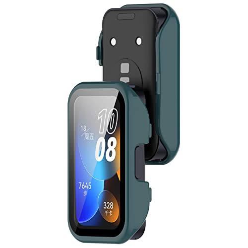 Bdsidy Hülle für Huawei Band 10 9 8 Schutzhülle Con Displayschutzfolie, Kratzfest Schutzfolie Bumper Gehäuse Ultradünne Stoßfeste Cover für Huawei Band 10 9 8 Smartwatch Zubehör (2 Stück Grün) Bdsidy Hülle für Huawei Band 10 9 8 Schutzhülle Con Displayschutzfolie, Kratzfest Schutzfolie Bumper Gehäuse Ultradünne Stoßfeste Cover für Huawei Band 10 9 8 Smartwatch Zubehör (2 Stück Grün) von Bdsidy