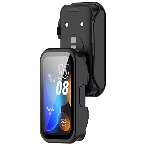 Bdsidy Hülle für Huawei Band 10 9 8 Schutzhülle Con Displayschutzfolie, Kratzfest Schutzfolie Bumper Gehäuse Ultradünne Stoßfeste Cover für Huawei Band 10 9 8 Smartwatch Zubehör (2 Stück Schwarz) Bdsidy Hülle für Huawei Band 10 9 8 Schutzhülle Con Displayschutzfolie, Kratzfest Schutzfolie Bumper Gehäuse Ultradünne Stoßfeste Cover für Huawei Band 10 9 8 Smartwatch Zubehör (2 Stück Schwarz) von Bdsidy