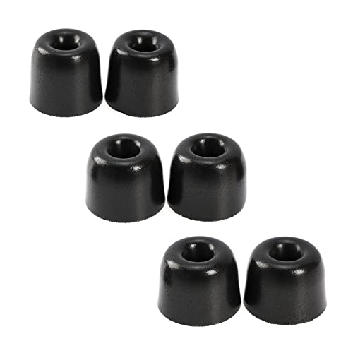 3 Paar Memory-Schaumstoff Ohrstöpsel Geräuschisolierung Kopfhörer Zubehör 4,0mm Kompatibel mit AKG, kompatibel mit Sony, 3 Größen S/M/L, Schwarz 3 Paar Memory-Schaumstoff Ohrstöpsel Geräuschisolierung Kopfhörer Zubehör 4,0mm Kompatibel mit AKG, kompatibel mit Sony, 3 Größen S/M/L, Schwarz von Be In Your Mind