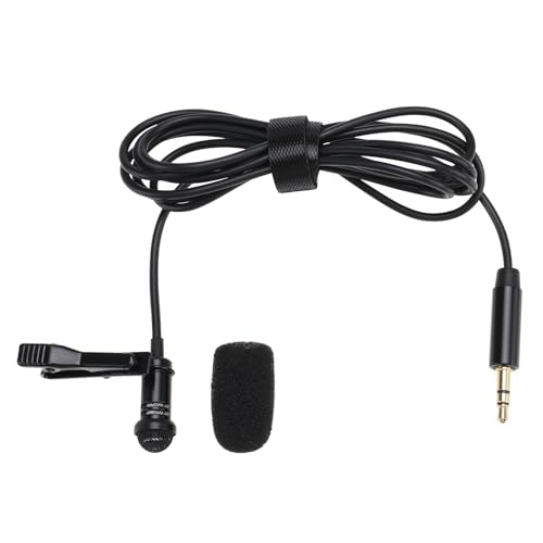 Be In Your Mind 3,5 mm TRS omnidirektionales Lavalier-Mikrofon oder Vlog Interview Streaming Vorträge Broadcasters kompatibel mit Rode Wireless GO 2 / II Be In Your Mind 3,5 mm TRS omnidirektionales Lavalier-Mikrofon oder Vlog Interview Streaming Vorträge Broadcasters kompatibel mit Rode Wireless GO 2 / II von Be In Your Mind