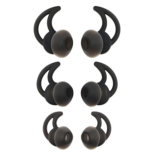 Be In Your Mind 3 Paar Ersatz Ohrstöpsel mit Rutschfester Ohrbügel, In-Ear Geräuschisolierung Ohrstöpsel Kompatibel mit BO-se QC20 QC20i SoundSport SIE2i IE2 IE3 Kopfhörer Schwarz S M L Be In Your Mind 3 Paar Ersatz Ohrstöpsel mit Rutschfester Ohrbügel, In-Ear Geräuschisolierung Ohrstöpsel Kompatibel mit BO-se QC20 QC20i SoundSport SIE2i IE2 IE3 Kopfhörer Schwarz S M L von Be In Your Mind