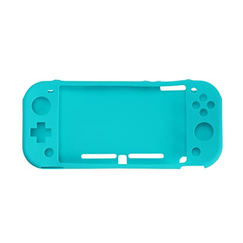 Be In Your Mind Silicone Cover Compatible with Nintendo Switch Lite Console Soft Protective Case Anti-Scratch Shockproof Shell Video Game Accessories Turquoise [Video Game] von Be In Your Mind