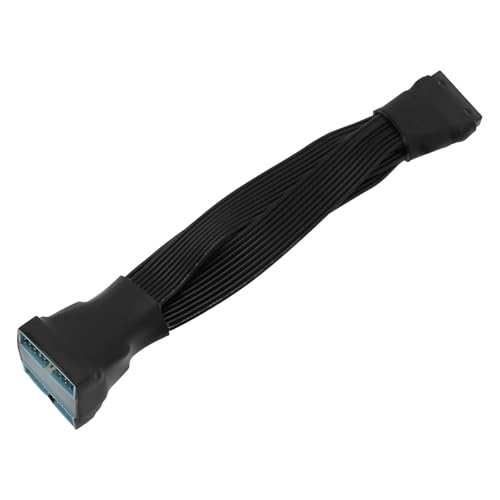 Be In Your Mind USB 3.0 5Gbps Header Splitter Verlängerungskabel 19/20 Pin 1 auf 2 Y-Form Splitter Interner Adapter Interner Hub Splitter für Motherboard DIY 15 cm Be In Your Mind USB 3.0 5Gbps Header Splitter Verlängerungskabel 19/20 Pin 1 auf 2 Y-Form Splitter Interner Adapter Interner Hub Splitter für Motherboard DIY 15 cm von Be In Your Mind