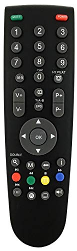 Ersatz Fernbedienung passend für Grundig TV 26GLX3000T | 26VLC4112C | 26XLC3200BA | 32VLE434BA | von BELIFE
