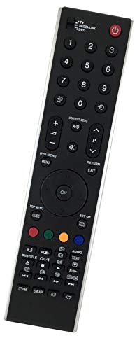 Ersatz Fernbedienung passend für Toshiba TV 32UL875 | 32UL875G | 32VL733F | 32VL733G | 32VL743G von BeLife