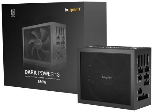 BeQuiet DARK POWER 13 PC Netzteil 850W ATX 80PLUS® Titanium von BeQuiet