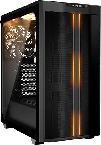 BeQuiet PURE BASE 500DX Midi-Tower PC-Gehäuse Schwarz 3 vorinstallierte Lüfter, Integrierte Beleuc von BeQuiet