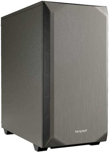 BeQuiet Pure Base 500 Midi-Tower PC-Gehäuse, Gaming-Gehäuse Metallic, Grau 2 vorinstallierte Lüft von BeQuiet