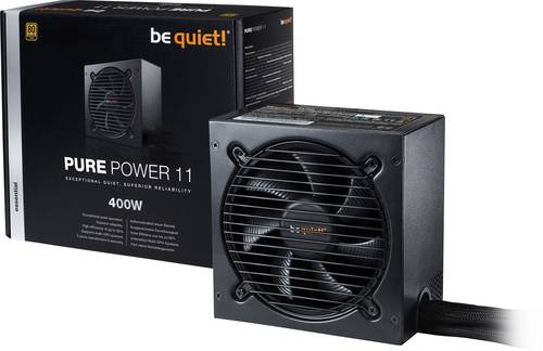 BeQuiet Pure Power 11 PC Netzteil 400W ATX 80PLUS® Gold von BeQuiet