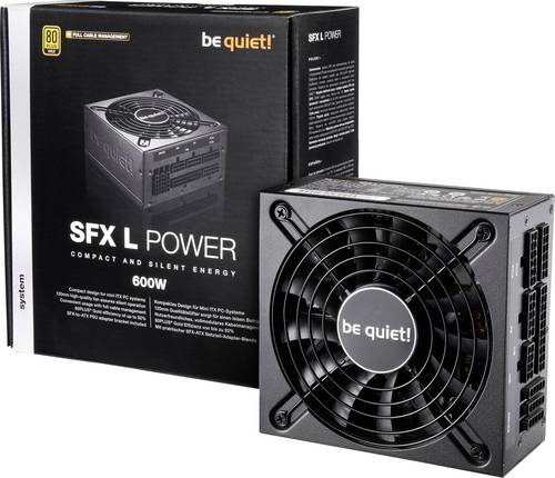 BeQuiet SFX-L Power PC Netzteil 600W SFX 80PLUS® Gold von BeQuiet
