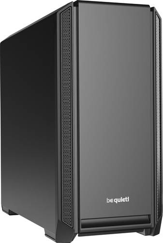 BeQuiet Silent Base 601 Midi-Tower PC-Gehäuse Schwarz 2 vorinstallierte Lüfter, gedämmt, Staubfilter von BeQuiet