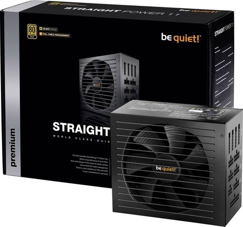BeQuiet Straight Power 11 PC Netzteil 1000W ATX 80PLUS® Gold von BeQuiet