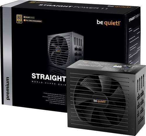 BeQuiet Straight Power 11 PC Netzteil 750W ATX 80PLUS® Gold von BeQuiet