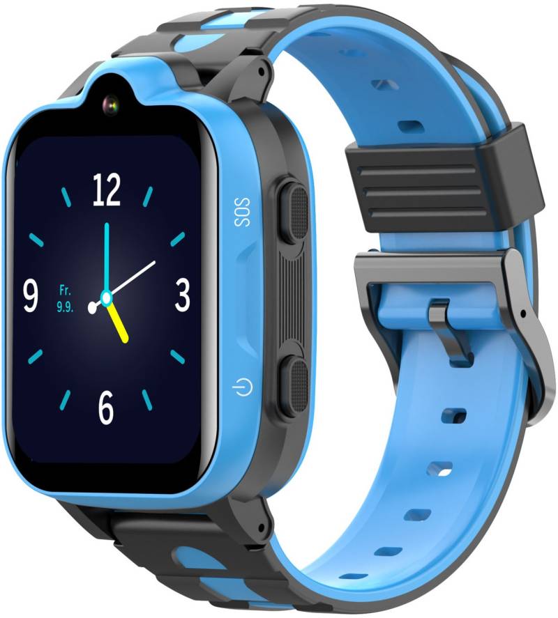 Kids SW1 Kinder-Smwartwatch schwarz/blau von Bea-fon