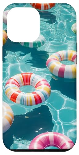 Bunter Pool Float Sommer Wasserspaß Hülle für iPhone 12 Pro Max Bunter Pool Float Sommer Wasserspaß Hülle für iPhone 12 Pro Max von Beach Designs by Dennex