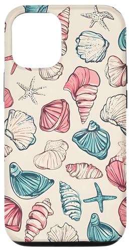 Muscheln Ozean Natur Sommer Hülle für iPhone 12/12 Pro Muscheln Ozean Natur Sommer Hülle für iPhone 12/12 Pro von Beach Designs by Dennex