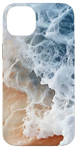 Ocean Waves Sandstrand Natur Hülle für iPhone 14 Plus Ocean Waves Sandstrand Natur Hülle für iPhone 14 Plus von Beach Designs by Dennex