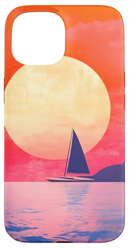 Sonnenuntergang Segelboot Ozean Natur Entspannung Hülle für iPhone 15 Sonnenuntergang Segelboot Ozean Natur Entspannung Hülle für iPhone 15 von Beach Designs by Dennex
