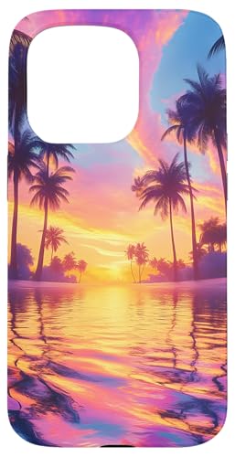 Sonnenuntergang Strand Tropischer Urlaub Entspannung Natur Hülle für iPhone 15 Pro Sonnenuntergang Strand Tropischer Urlaub Entspannung Natur Hülle für iPhone 15 Pro von Beach Designs by Dennex