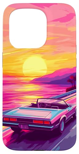 Sunset Ocean Road Tropischer Sommer Hülle für iPhone 15 Pro Sunset Ocean Road Tropischer Sommer Hülle für iPhone 15 Pro von Beach Designs by Dennex