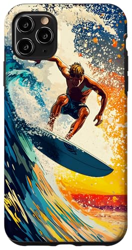 Surferabenteuer bei Sonnenuntergang am Meer Hülle für iPhone 11 Pro Max Surferabenteuer bei Sonnenuntergang am Meer Hülle für iPhone 11 Pro Max von Beach Designs by Dennex
