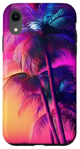 Tropische Palme Sonnenuntergang Natur Sommer Hülle für iPhone XR Tropische Palme Sonnenuntergang Natur Sommer Hülle für iPhone XR von Beach Designs by Dennex