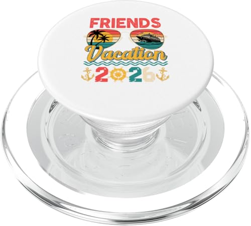 Friends Vacation 2026 Sunglasses Cruise Ship Beach Lover PopSockets PopGrip für MagSafe von Beach Lover Vacations Costume