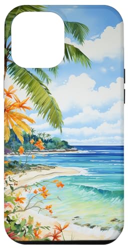 Aestetic Summer Palmen Ocean Hülle für iPhone 12 Pro Max Aestetic Summer Palmen Ocean Hülle für iPhone 12 Pro Max von Beach Theme Ocean Themed Cute Summer
